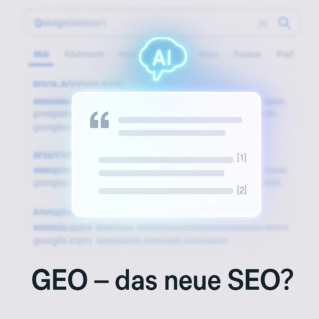 GEO- Das neue SEO?