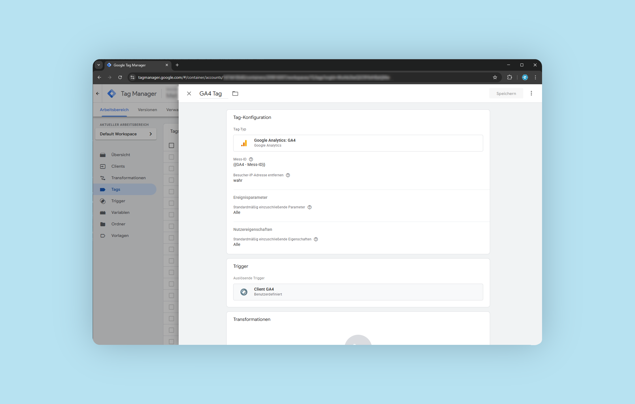 GA4 Tag Konfiguration